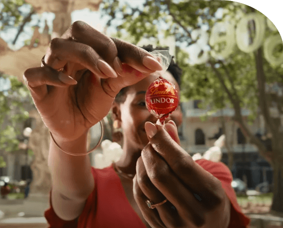 “Round and Round” in Lindt Super Bowl LVIII Commercial