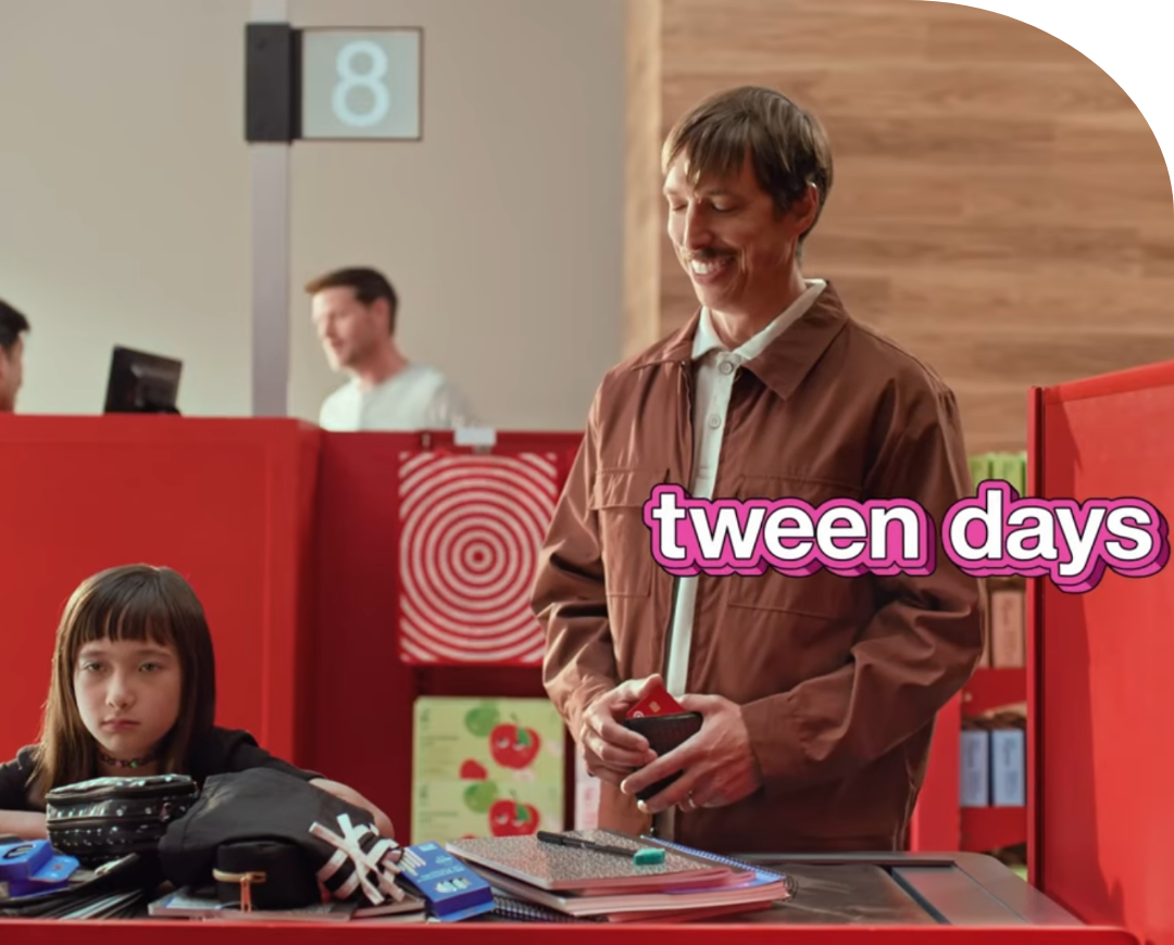 Me, Myself, and I in Target Back To School Commercial